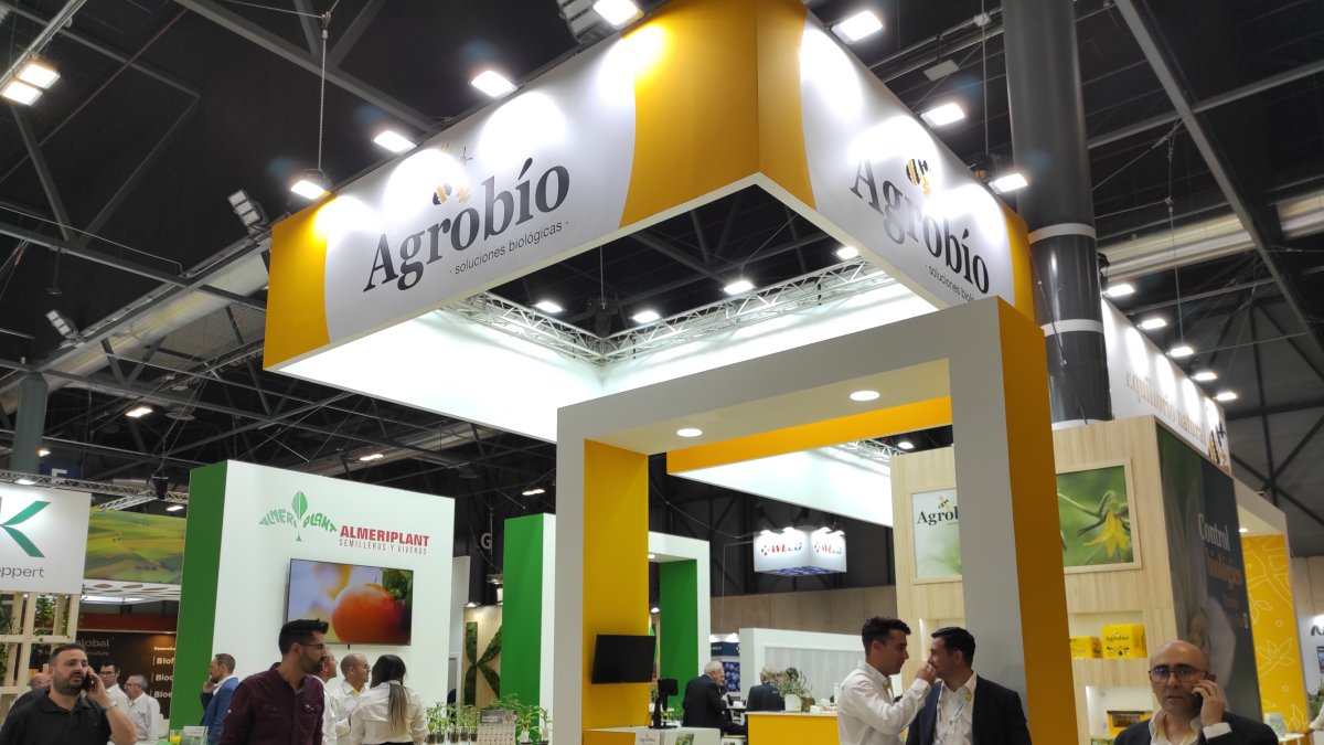 Stand de Agrobío en la Fruit Attraction.