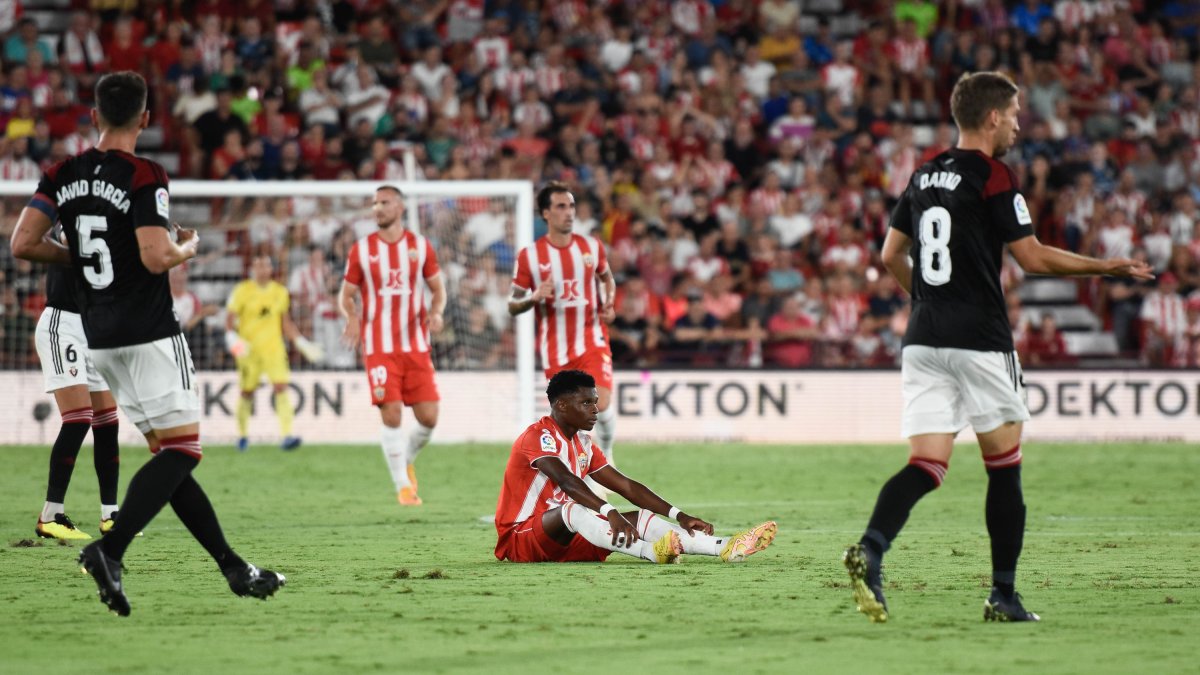 El Almería tiene que reaccionar tras una racha de cuatro derrotas.