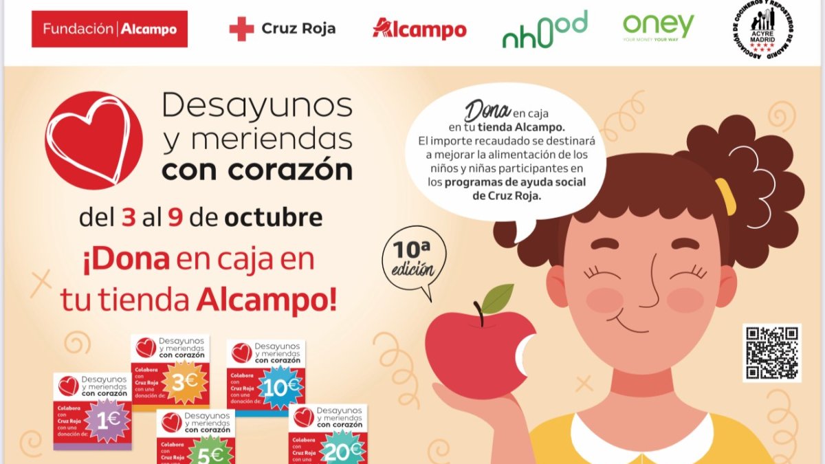 Del 3 al 9 de octubre en los centros Alcampo.