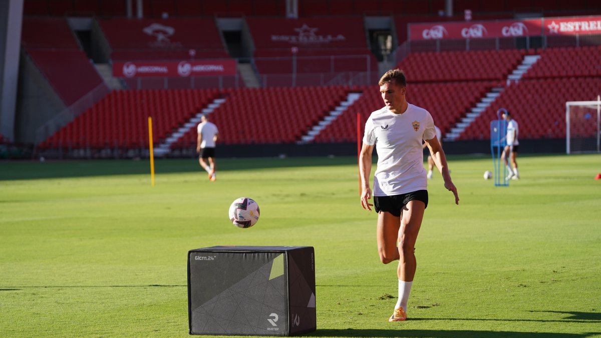 Marko Milovanovic no termina de recuperarse de la dolencia en el pubis.