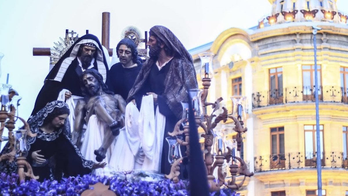 El Cristo de la Caridad, en una imagen de archivo.