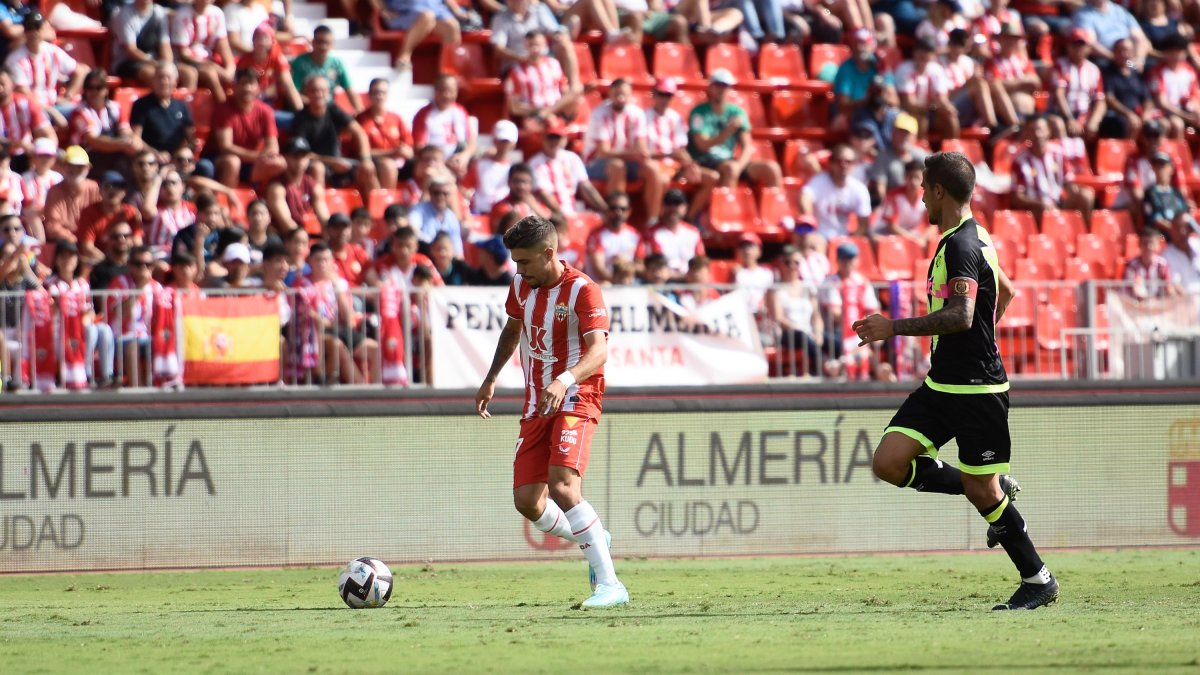Pozo en el Almería-Rayo.