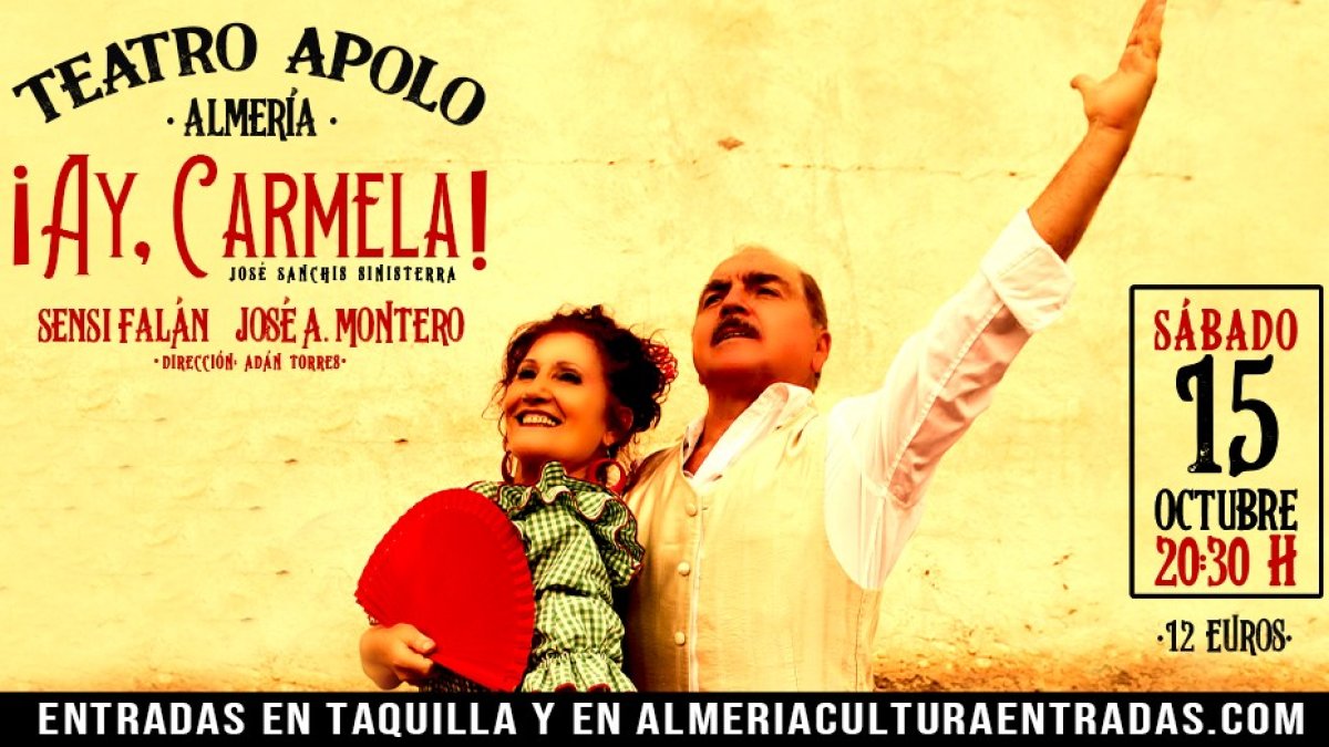 Cartel promocional de la obra.