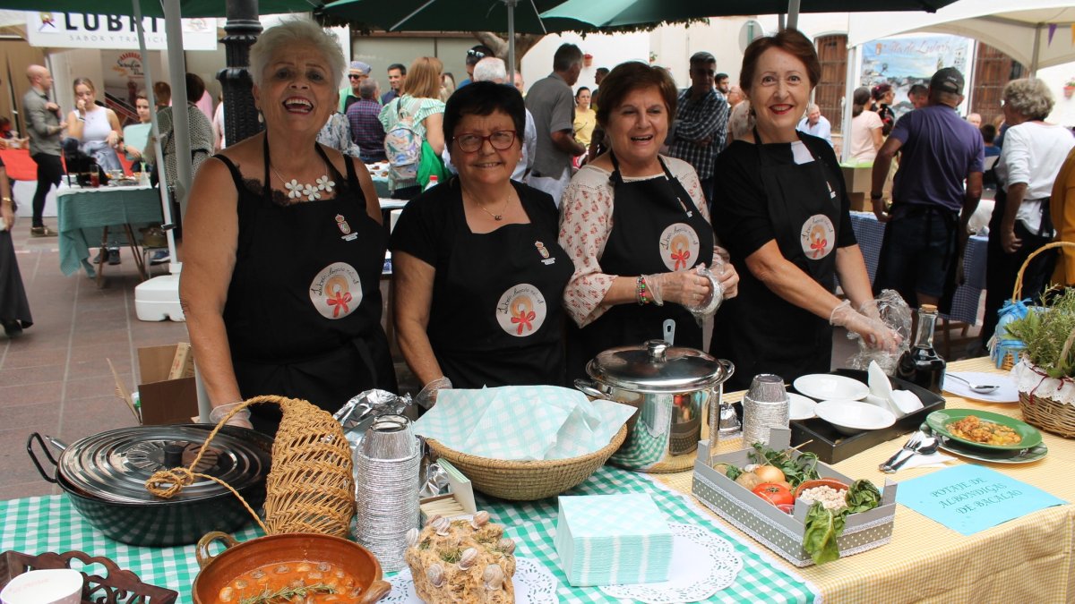 Participantes en el concurso gastronómico.