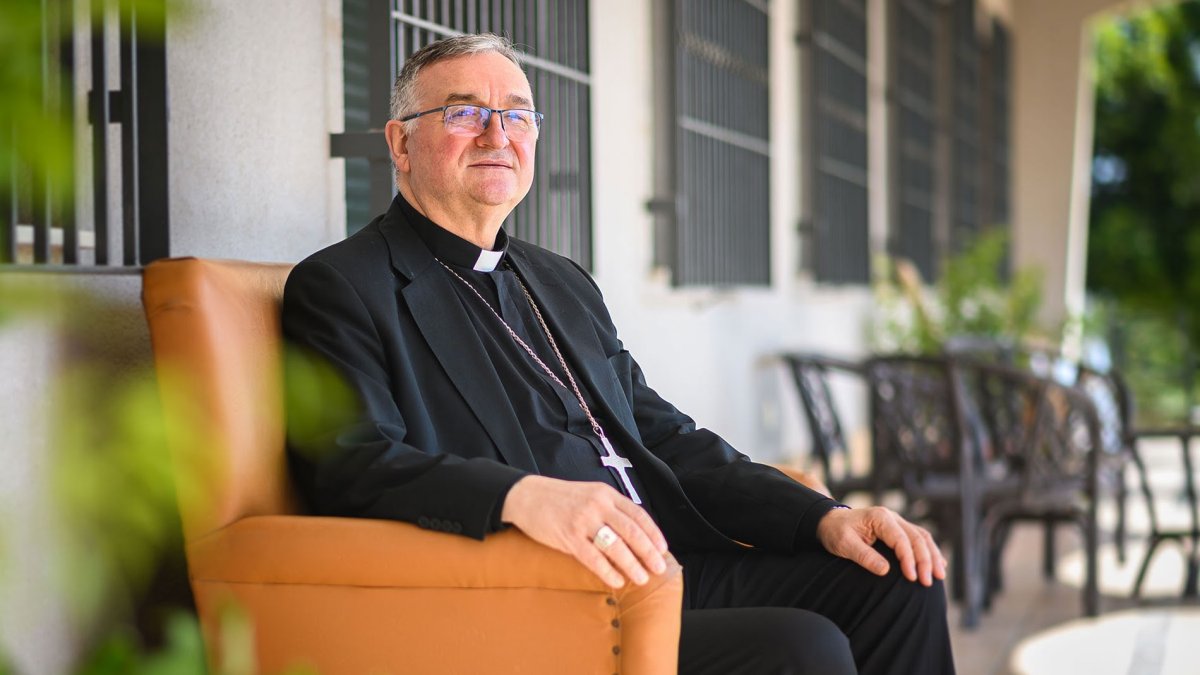 Imagen de archivo de Antonio Gómez Cantero, obispo de Almería.