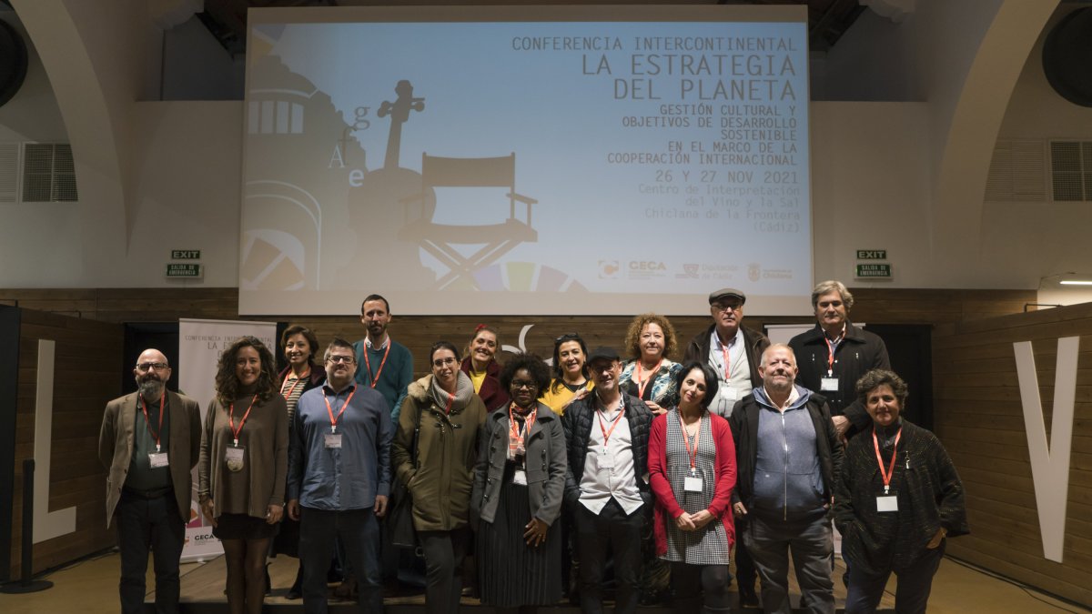 Asistentes al primer congreso.