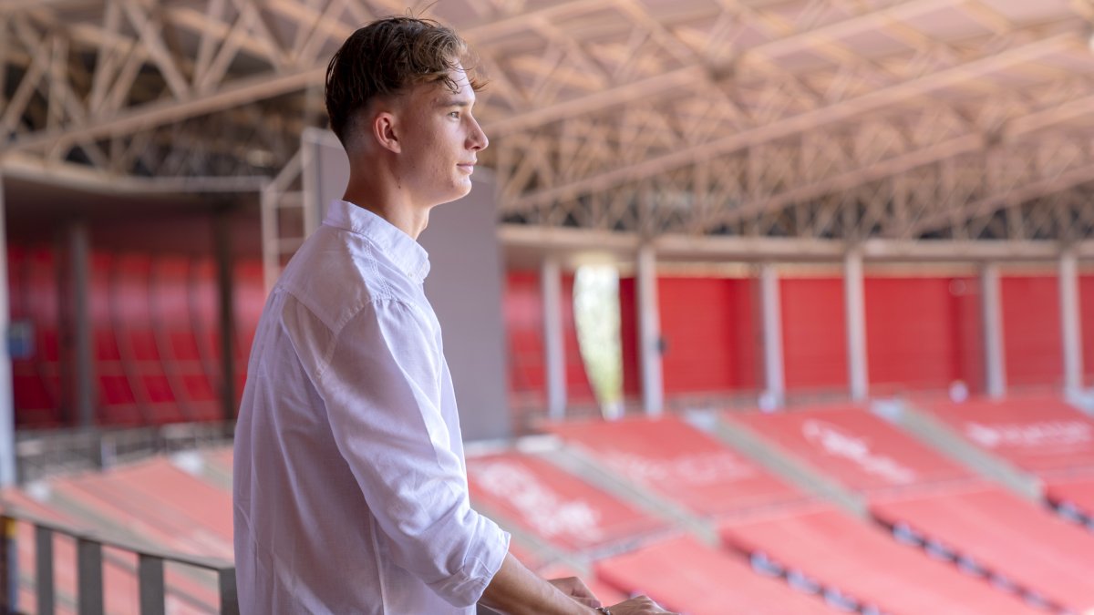 Martin Svidersky, uno de los fichajes más jóvenes del club.