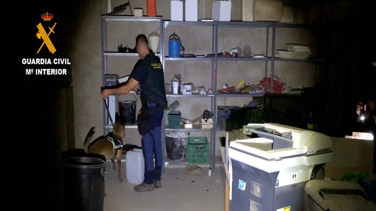 Imagen facilitada por la Guardia Civil.