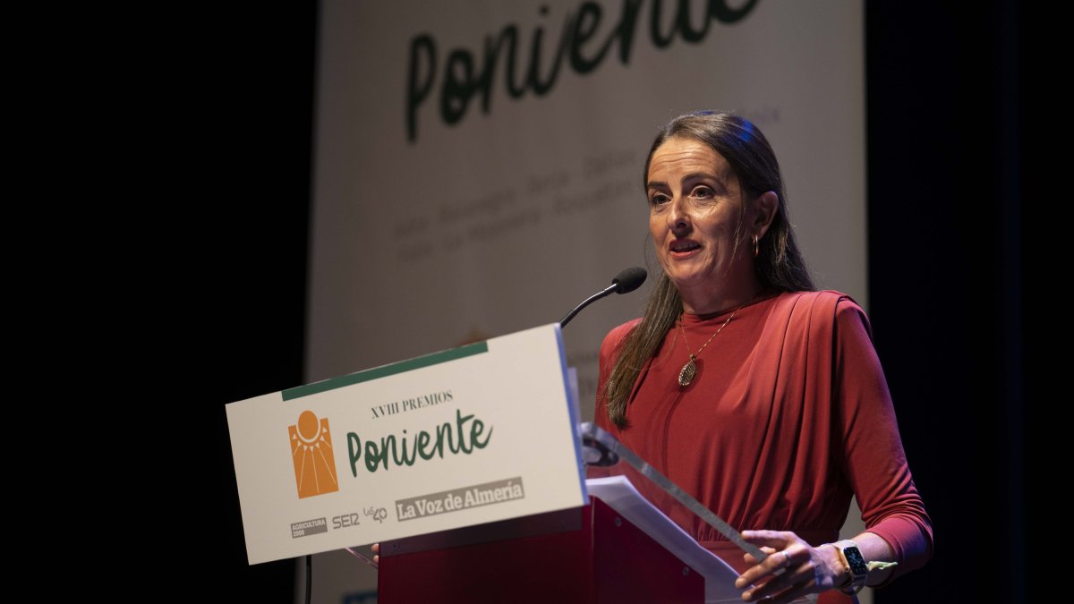 Aránzazu Martín Moya, delegada del Gobierno de la Junta de Andalucía en Almería.