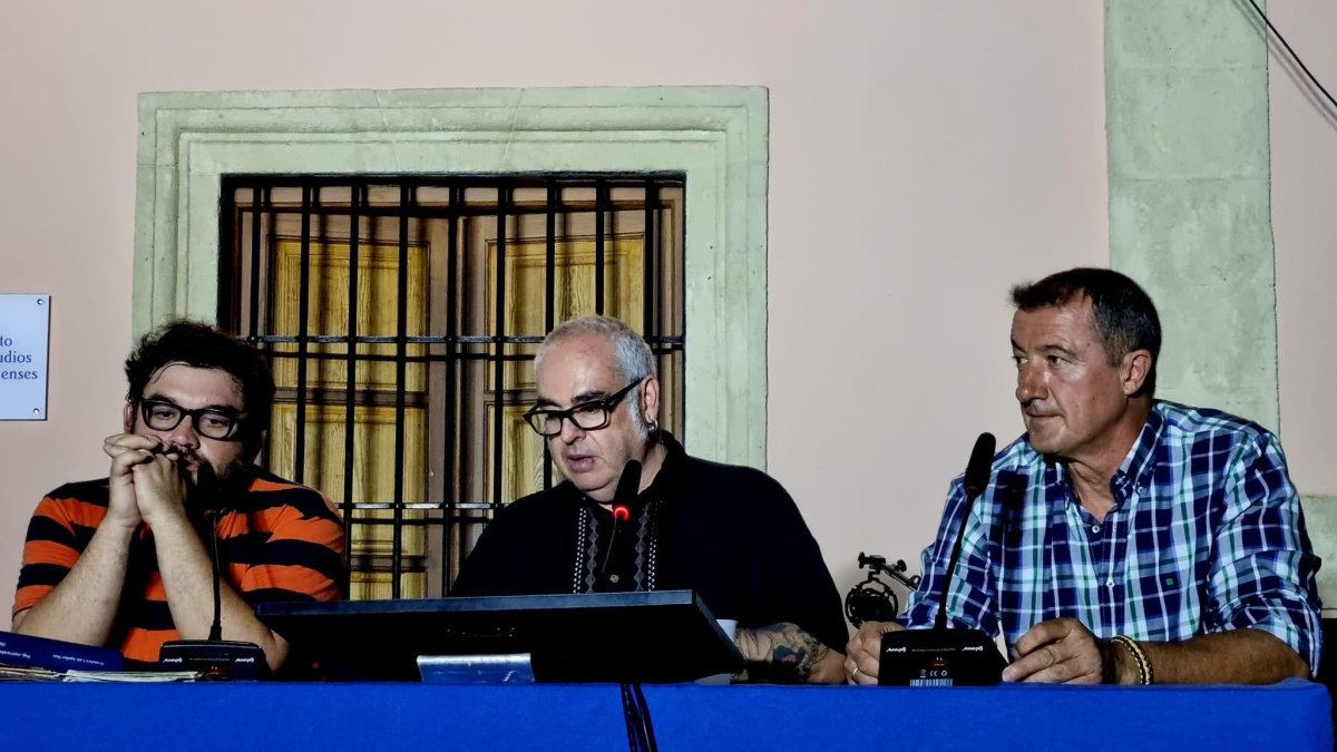 Francisco Luis Aguilar, Antonio J. García y Enrique Alemán. Foto: Martín La Dosis