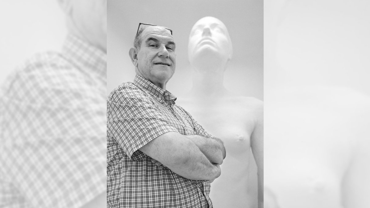 Juan Grima en Museo Ibáñez , Olula del Río. FOTO: RODRIGO VALERO