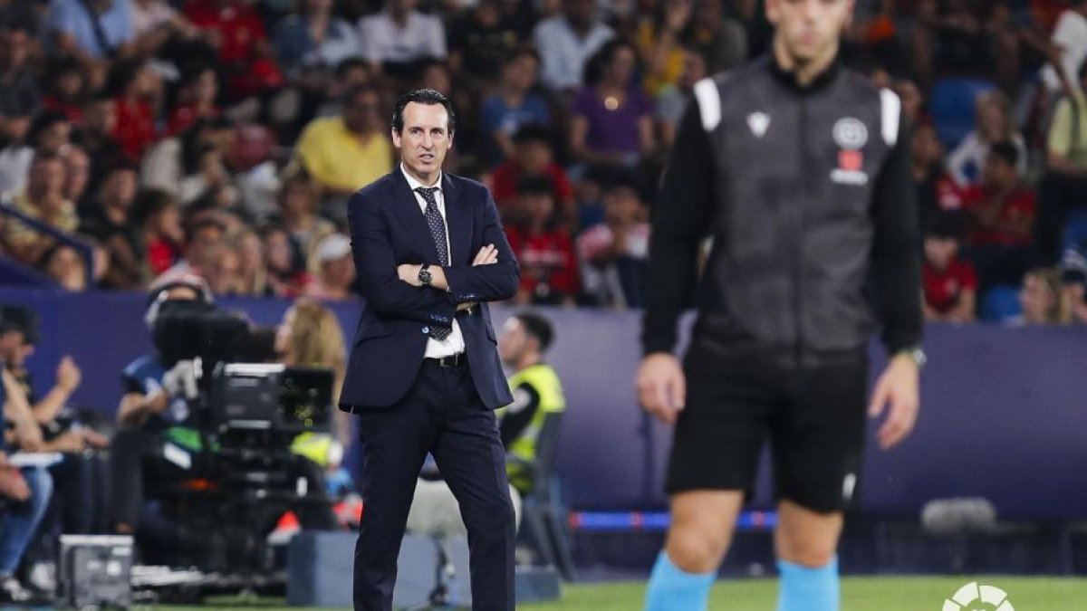 En el partido ante el Almería.