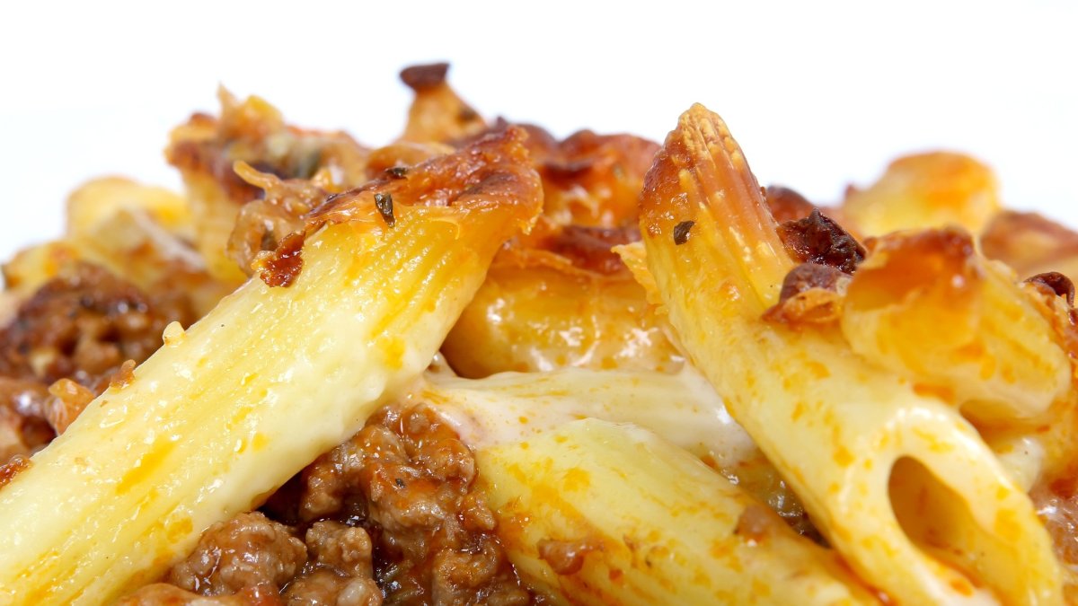 Macarrones boloñesa.