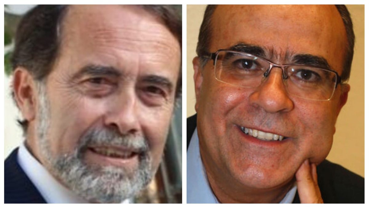 Antonio Torres y Juan José Melero, comentaristas del Carrusel Deportivo de la Cadena SER.