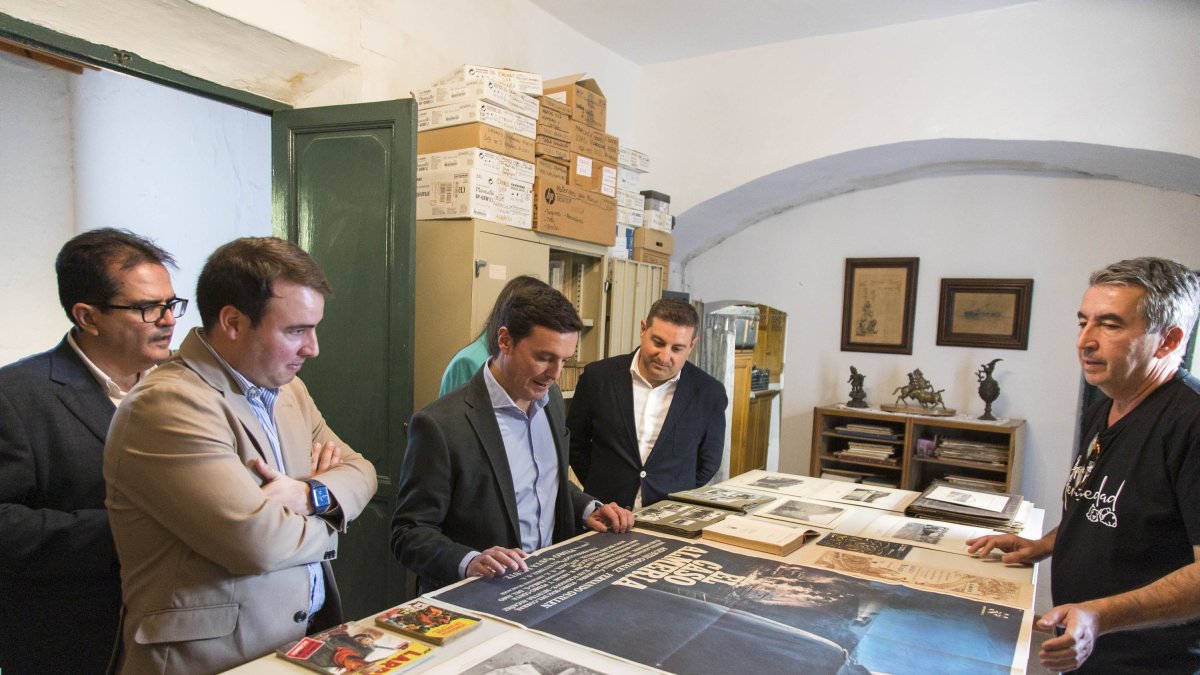 El presidente de la Diputación visitó recientemente el municipio.