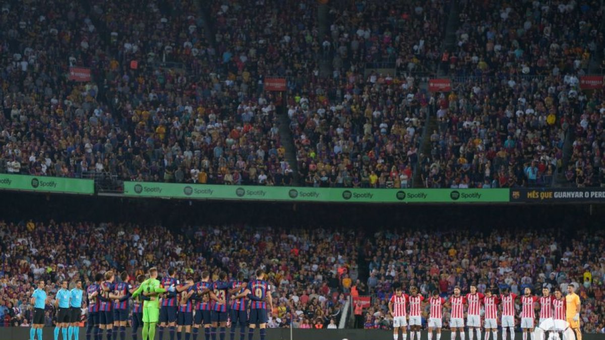 Barcelona-Athletic, que acabó 4-0.