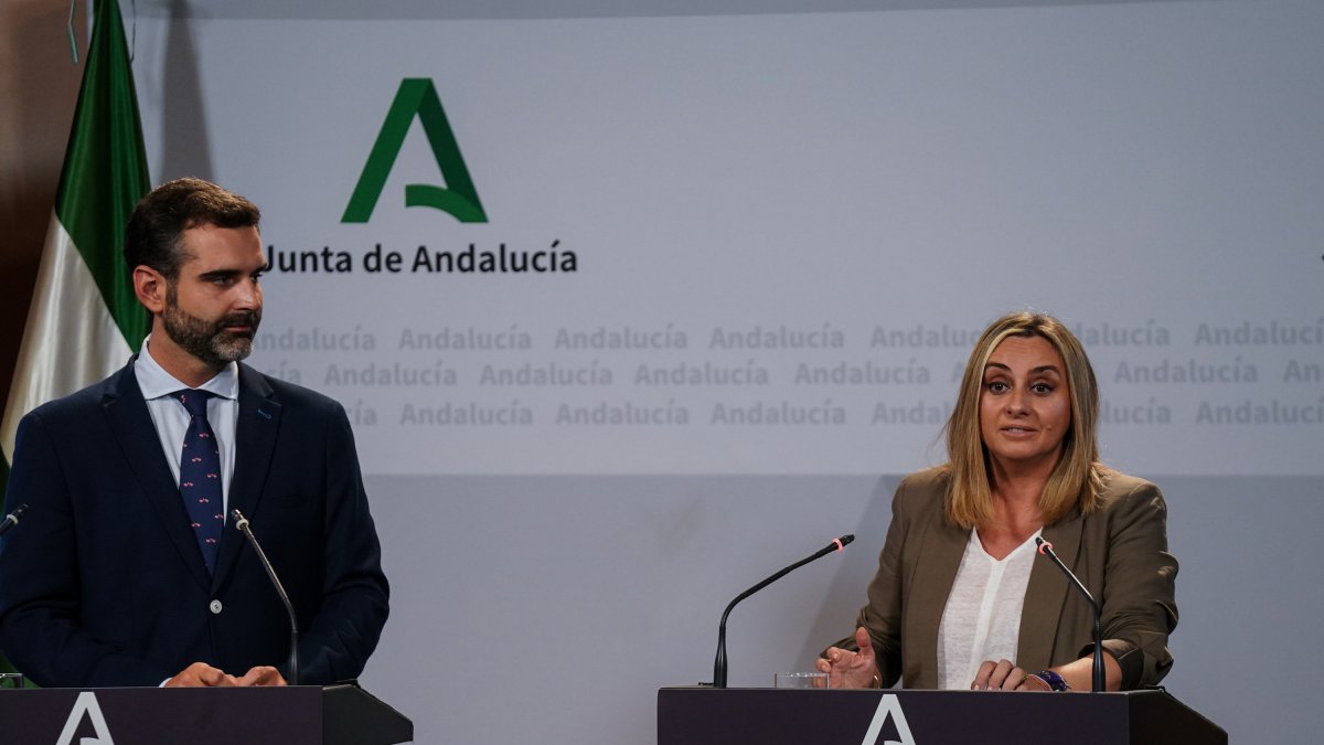 Ramón Fernández-Pacheco y Marifrán Carazo, consejeros.