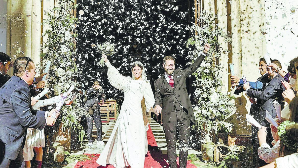 Imagen de una boda religiosa, tomada por la fotógrafa almeriense María Teresa Sánchez.