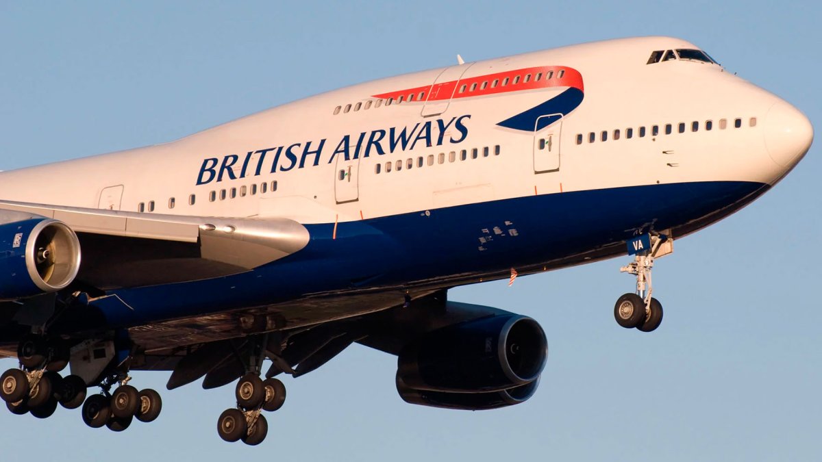 Aeronave de British Airways.