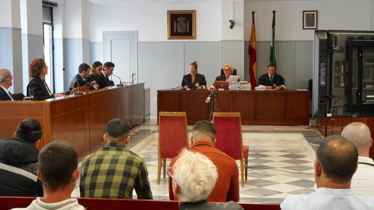 Panorámica de la sala de vistas en el juicio