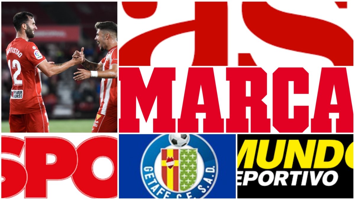 La prensa analiza la cuarta victoria seguida en casa del Almería.