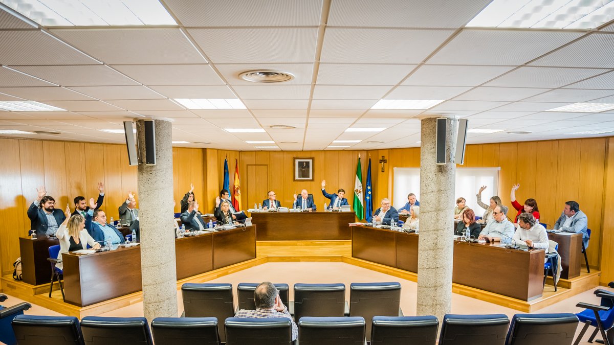Sesión plenaria en la que se ha dado el visto bueno a las cuentas.