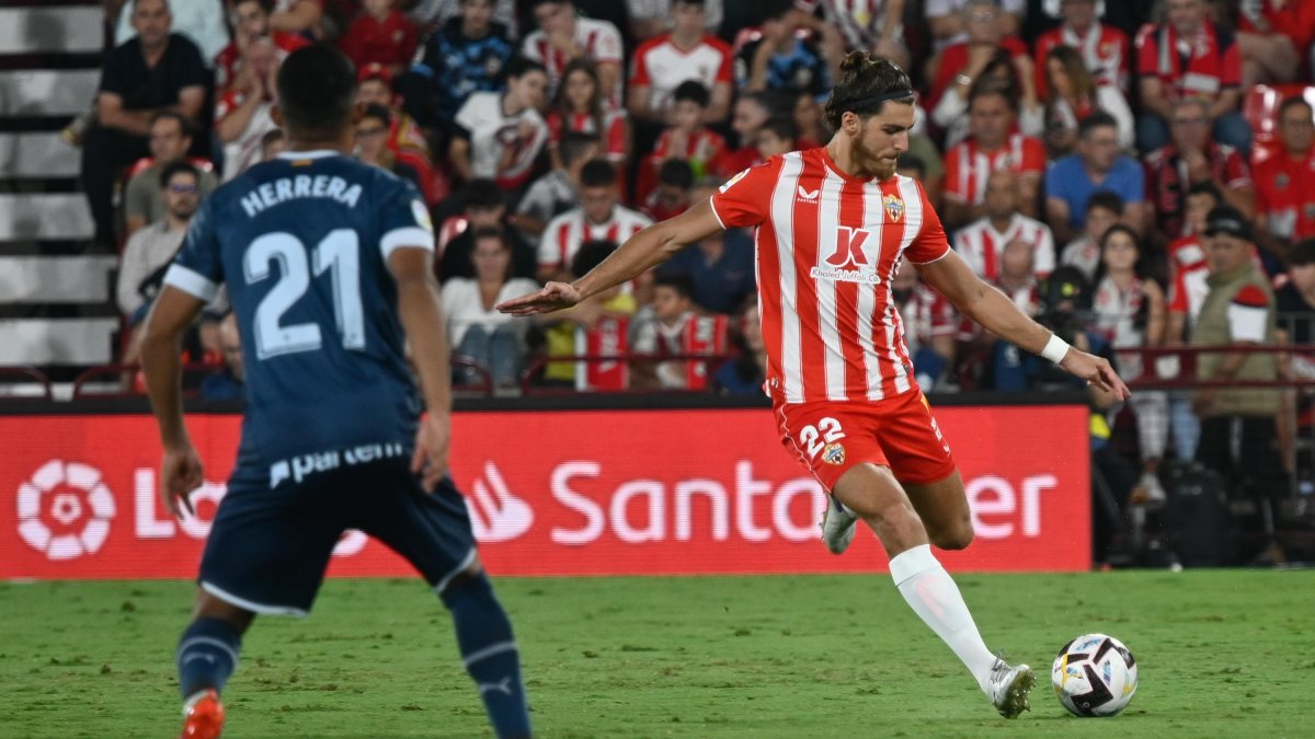 Babic en el partido ante el Getafe.
