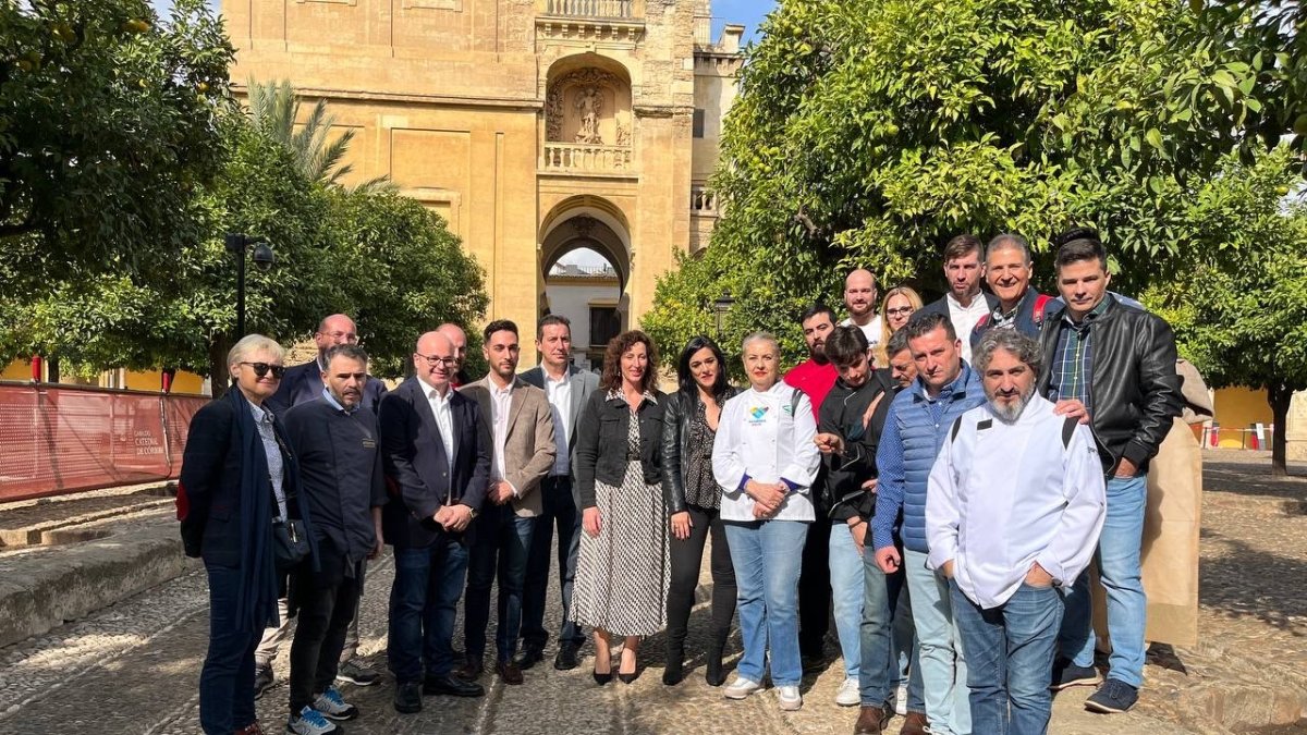 Acto de presentación de la campaña en Córdoba.