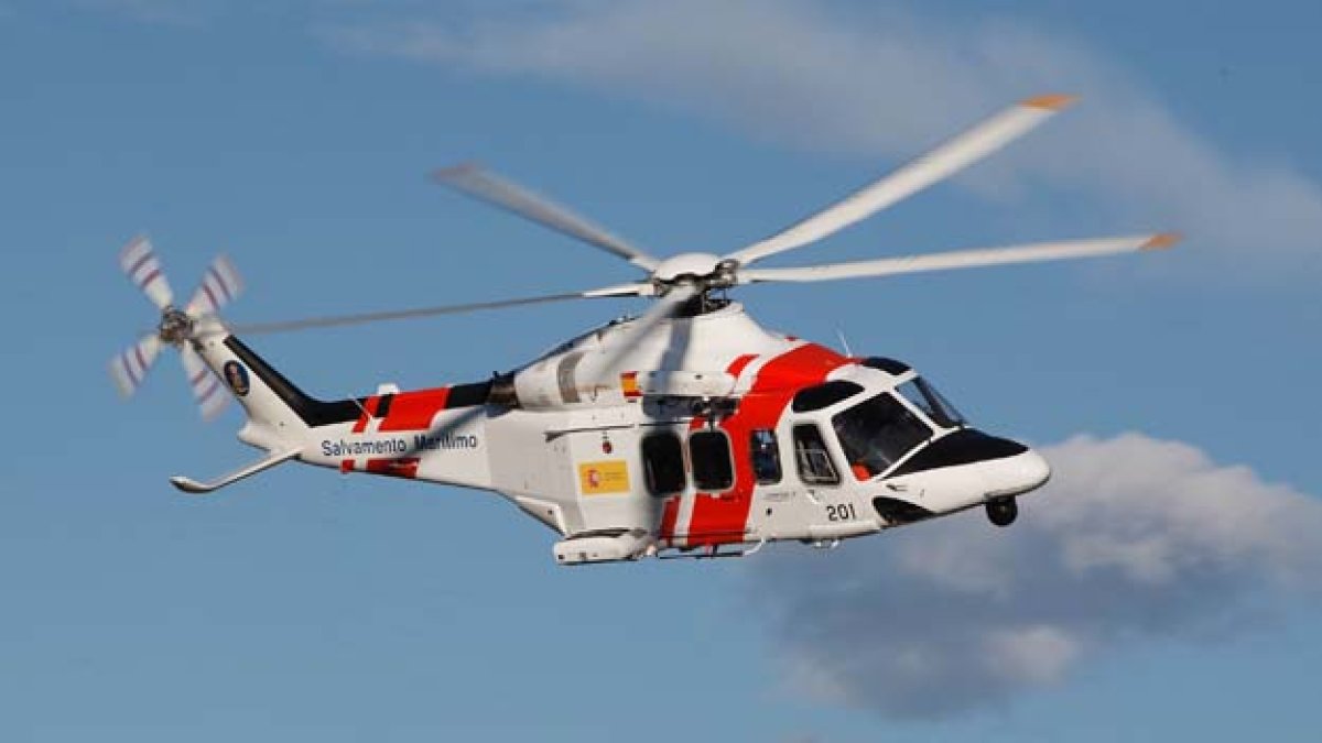 Imagen de archivo de un helicóptero.