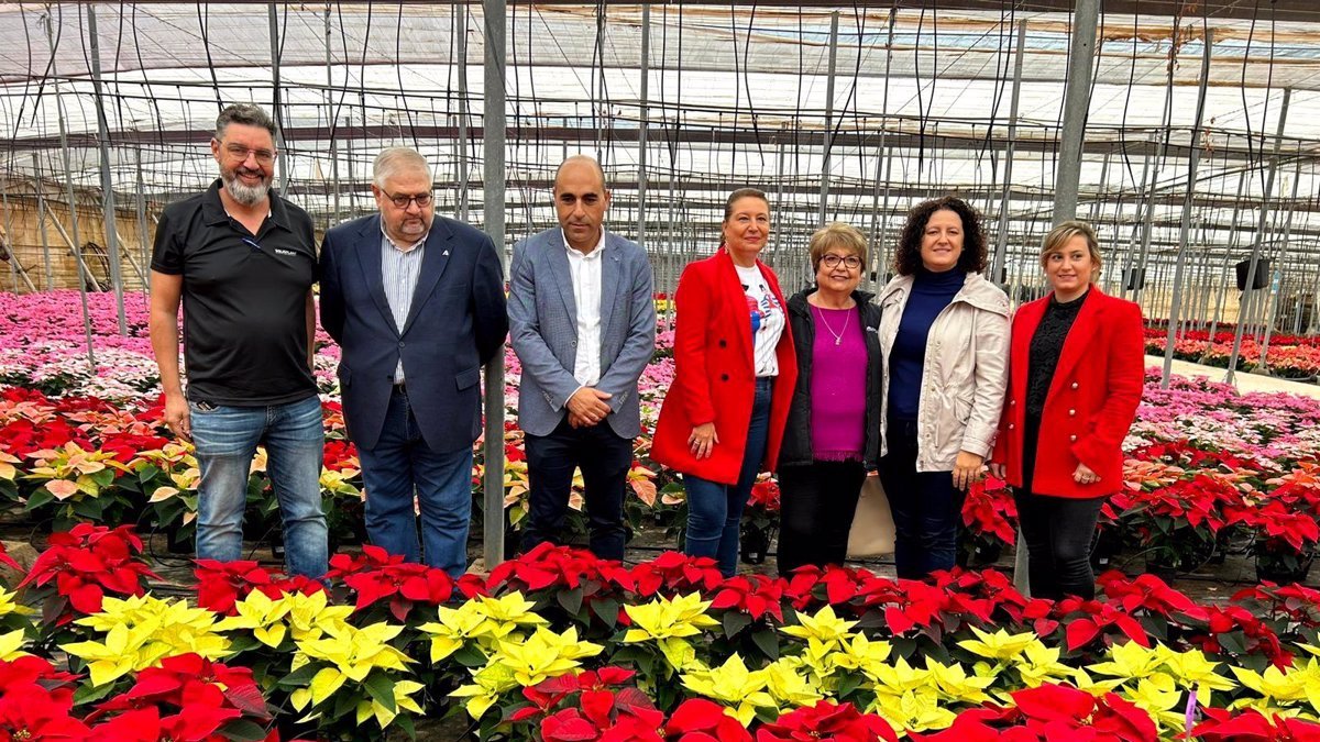 Visita a una finca del grupo Solisplant.