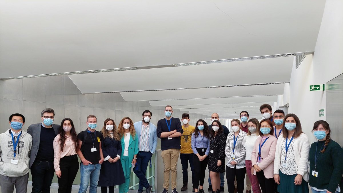 Foto del grupo de investigación Universidad de Vigo.