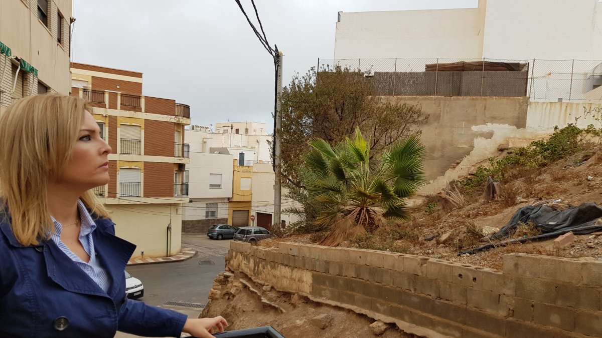 Teresa Piqueras, portavoz del PSOE en Adra.