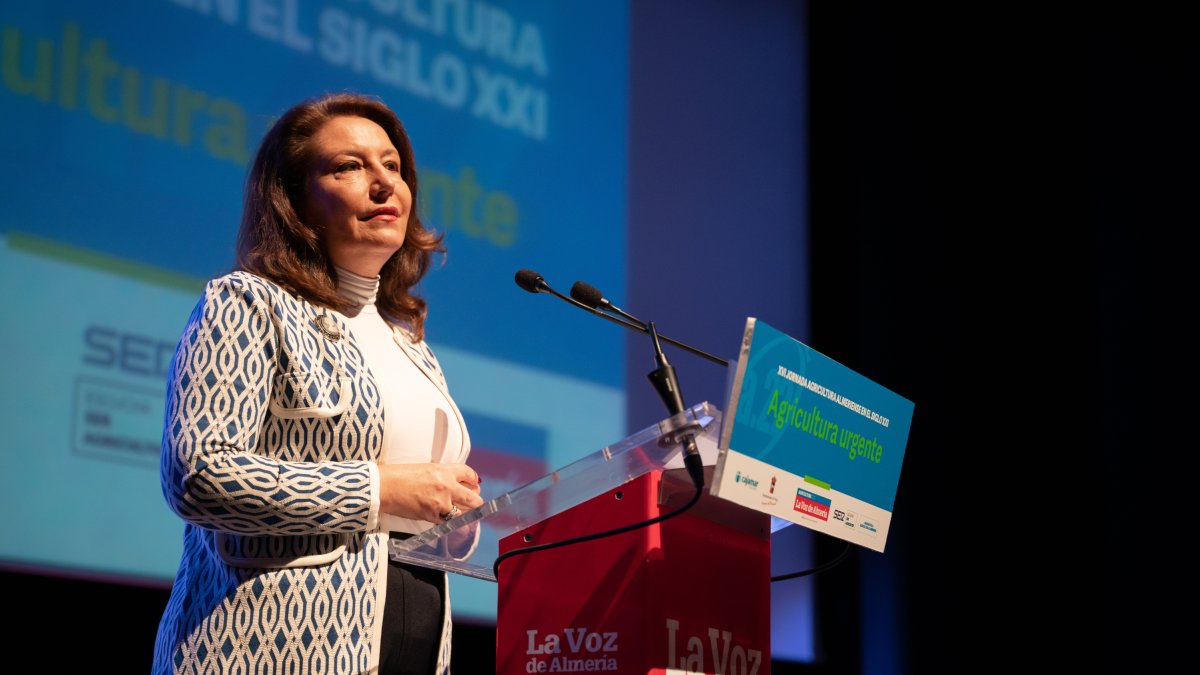 La consejera Carmen Crespo.