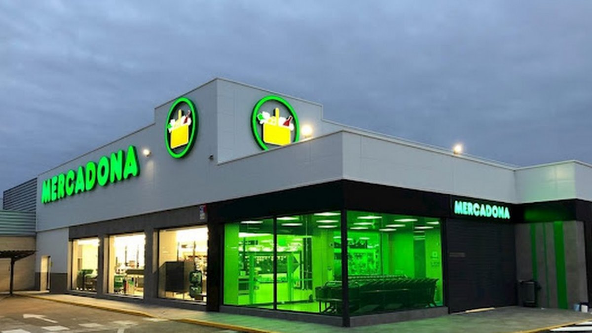 Imagen de archivo de un supermercado de Mercadona.