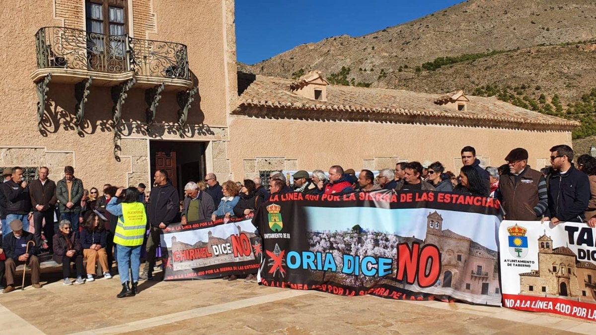 Asistentes a la concentración del pasado domingo.