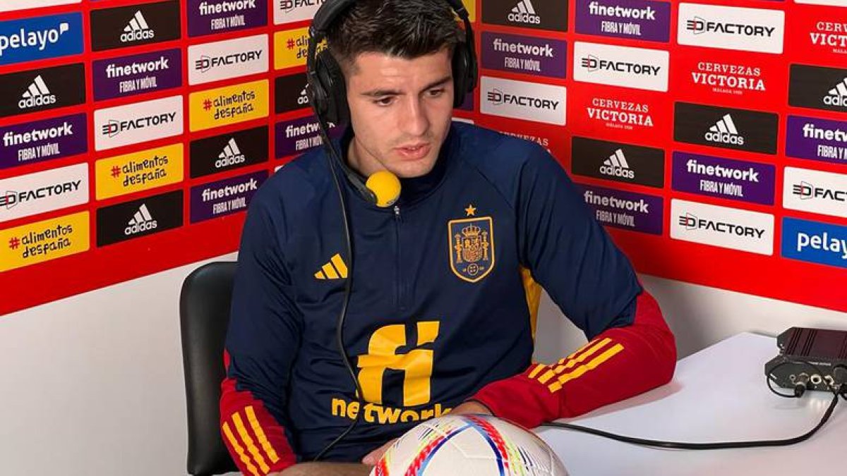 Álvaro Morata en El Larguero.