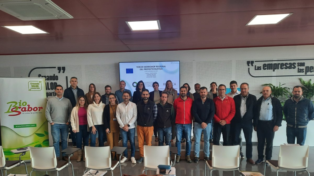 Foto grupal de los asistentes al tercer workshop regional en Almería