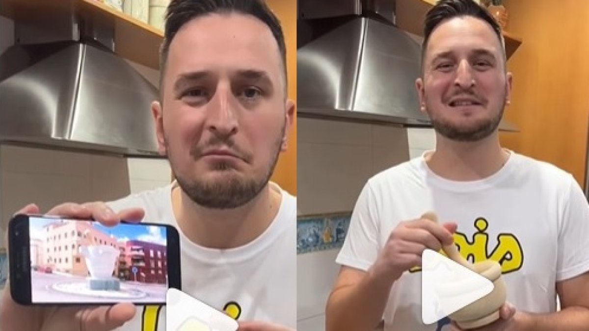 Álvaro Casares en el video donde aparece Macael como parte de los protagonistas.