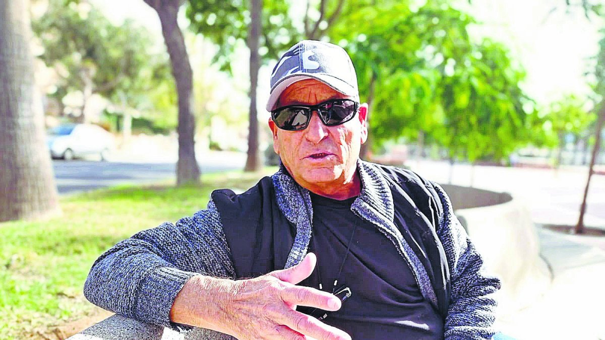 José María, de 60 años, no pierde la esperanza y la ilusión.