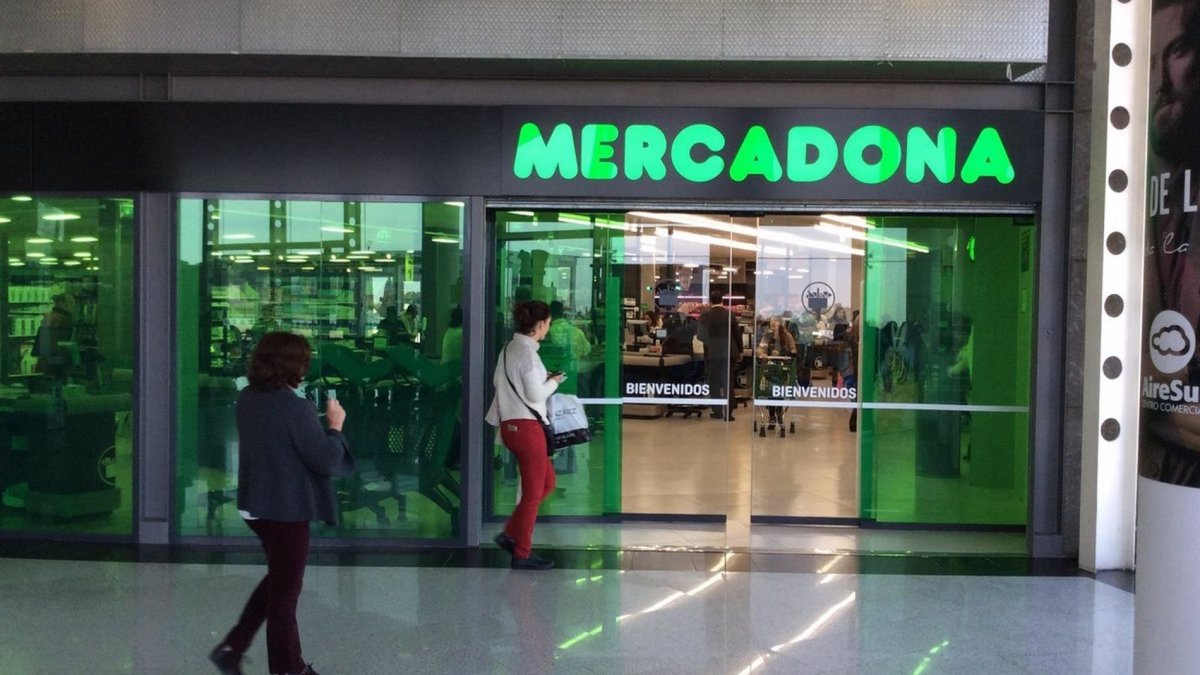 Imagen de archivo de un supermercado Mercadona.
