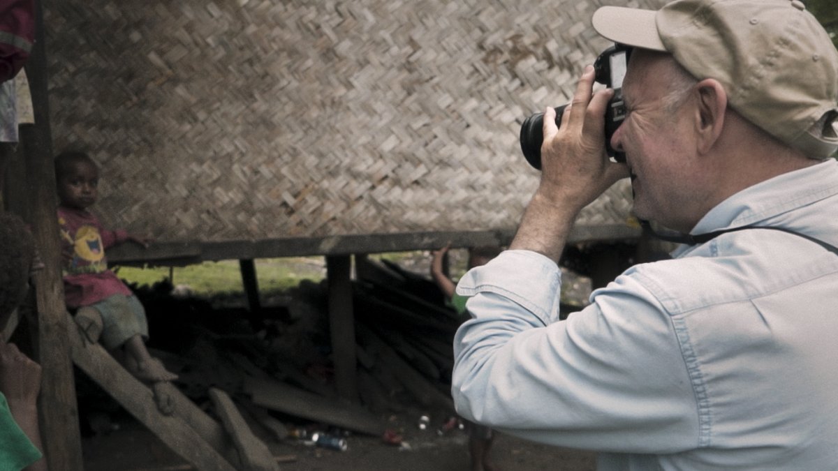 McCurry, en una imagen del documental.