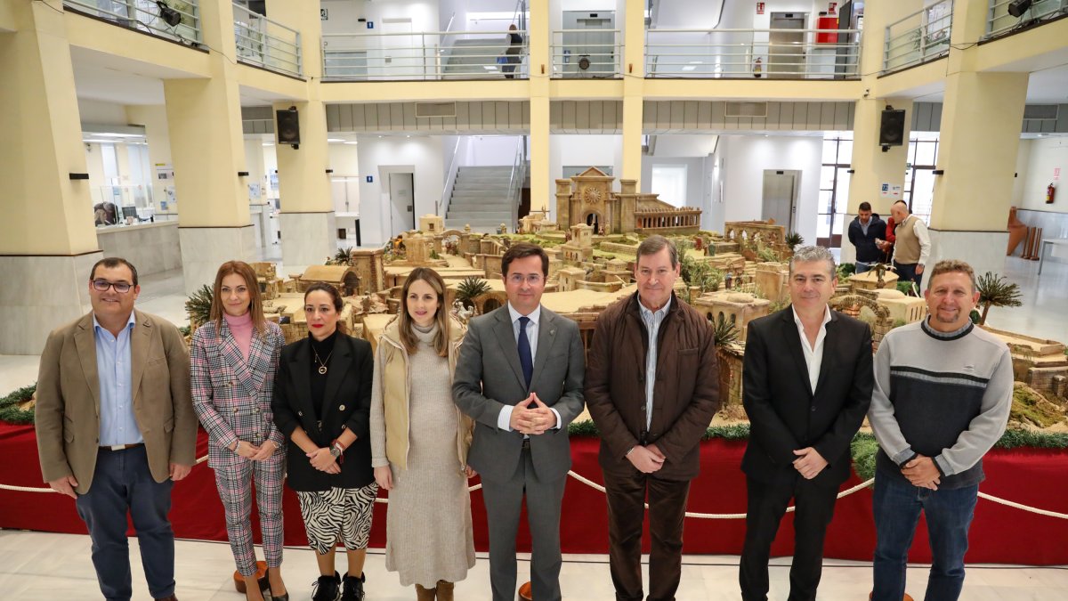 Inauguración del Belén Municipal de El Ejido.