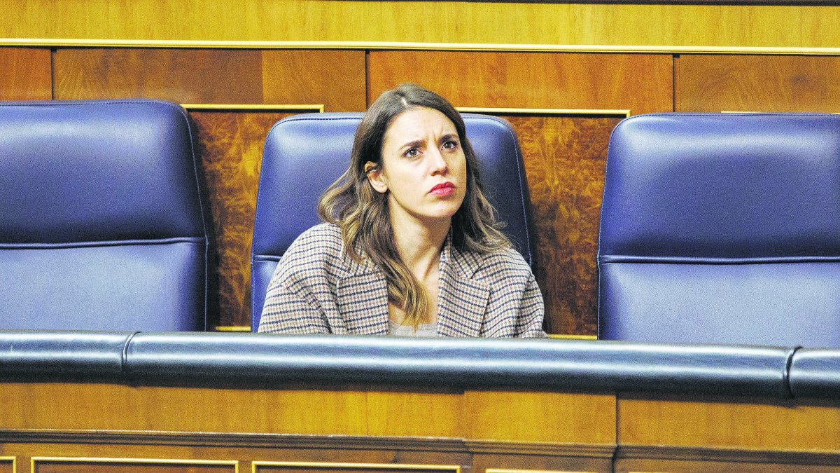 Irene Montero, ministra de Igualdad.