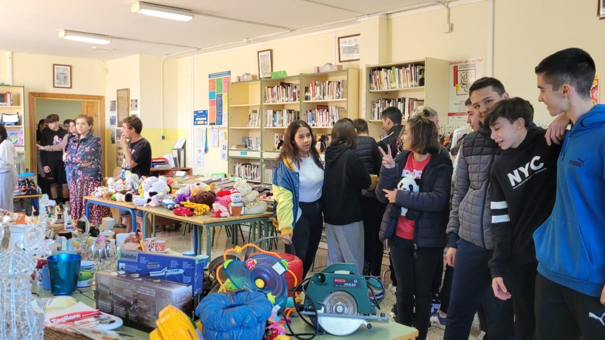La comunidad educativa se ha volcado con la iniciativa.