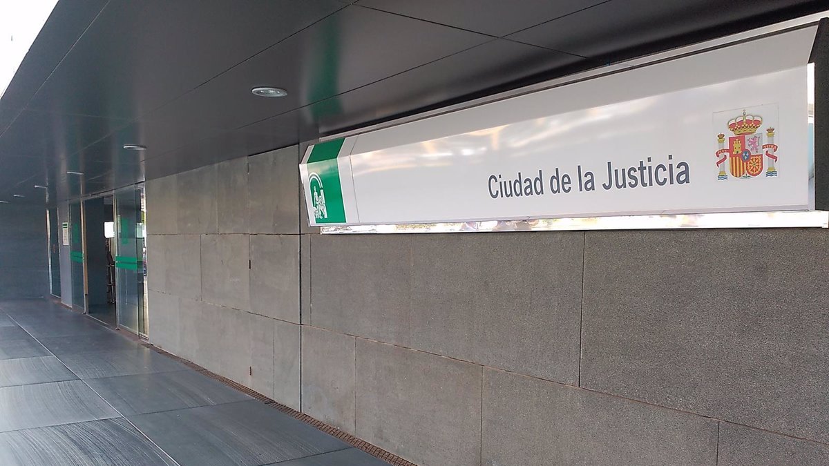 Imagen de archivo de la entrada a la Ciudad de la Justicia.