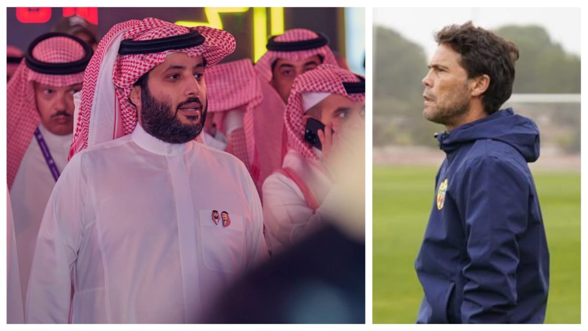 El presidente y el entrenador del Almería se verán las caras en Riad.