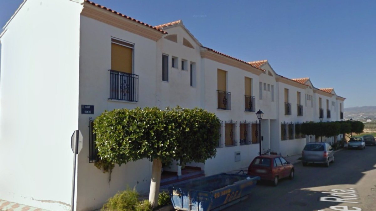 Imagen de las viviendas autoconstruidas en el barrio de San Francisco de Huércal-Overa.