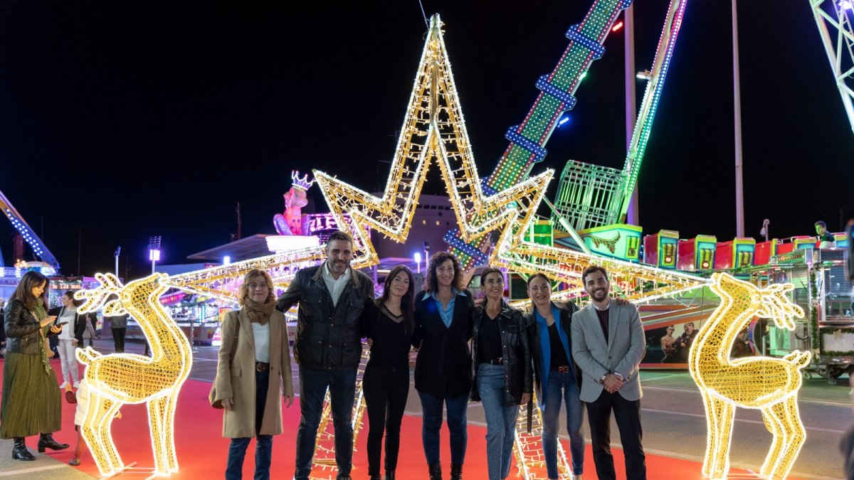 Inauguración de la feria nvideña.