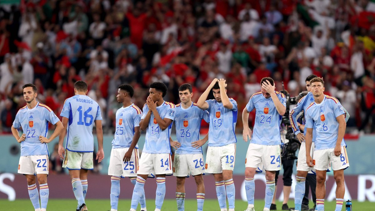 La imagen de la derrota.