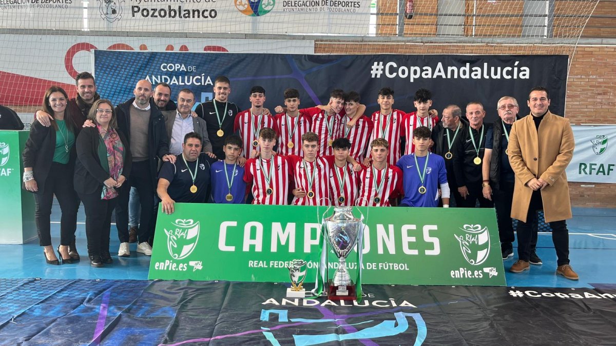 Almería logra un nuevo título de Andalucía.